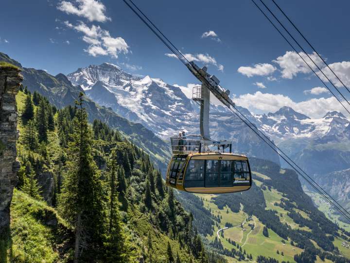 30 % de réduction: Téléphérique Wengen-Männlichen