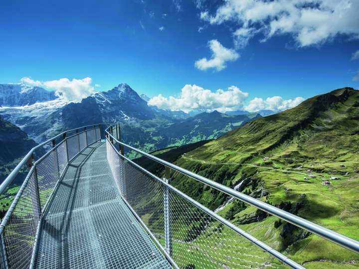 First Cliff Walk by Tissot Grindelwald