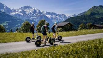 Monster scooter Sulwald – Isenfluh