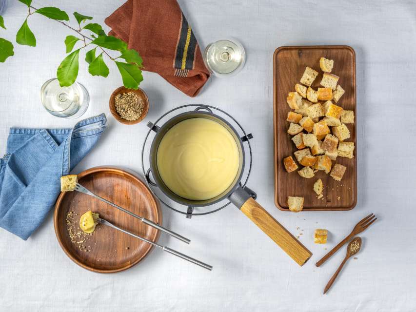 10% Rabatt: Fondue der Molki Meiringen