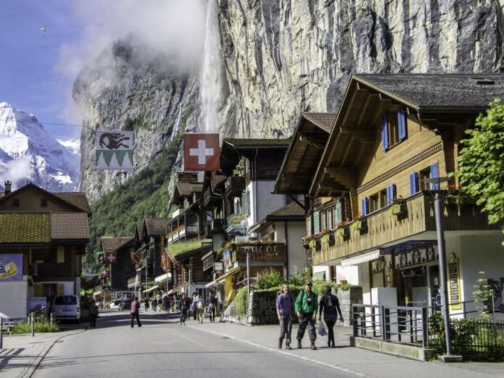 Digitaler Foto-Hotspots Trail Lauterbrunnen
