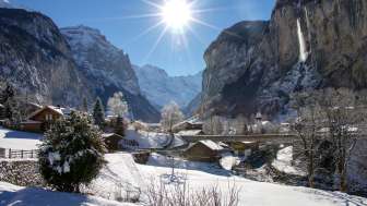 Staubbach Wasserfall Sommer 2