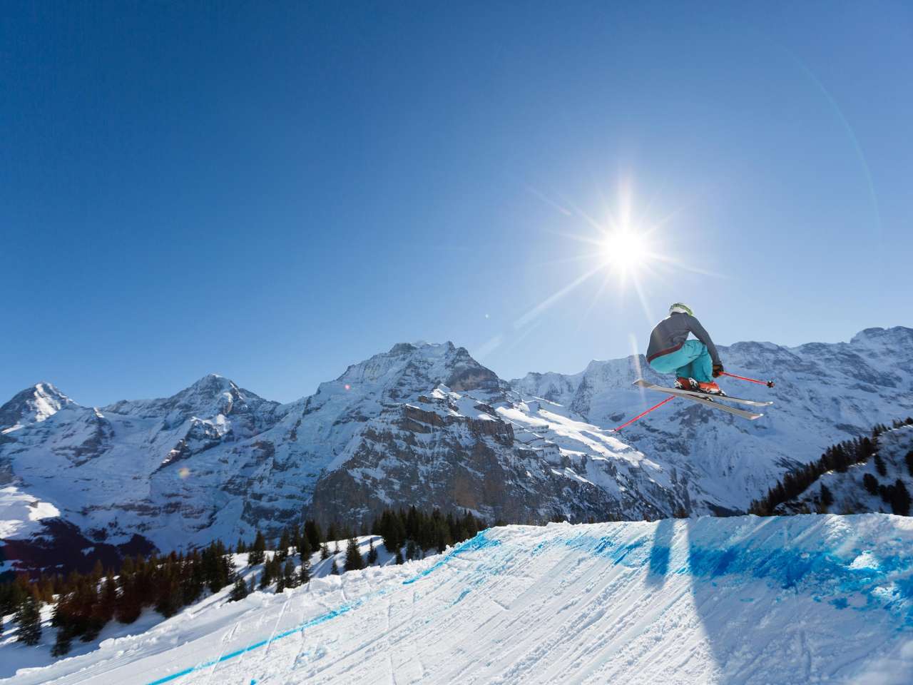Skigebiet Mürren-Schilthorn