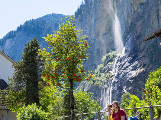 Staubbachfall Waterfall - Lauterbrunnen Tourism