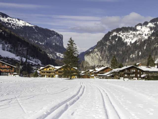 Piste de ski de fond de Lauterbrunnen