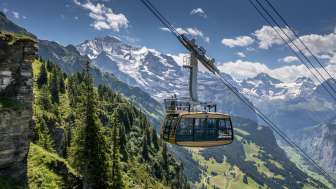 30 % Rabatt: Luftseilbahn Wengen-Männlichen